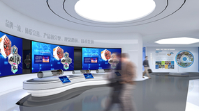 高科技展厅设计为企业赋能，突显数字艺术科技魅力