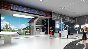 新能源展厅设计能从这三方面展示企业实力