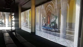 全息纱幕投影在博物馆展厅中使用的价值