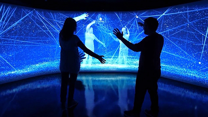 数字化展馆中的体感交互系统应用效果