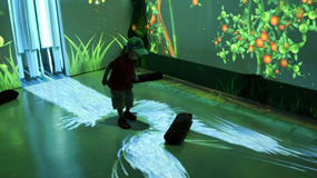 互动投影在数字化展厅中的作用