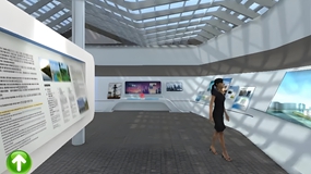 在线虚拟展厅呈现数字化科技展示