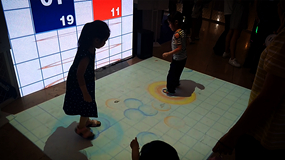 数字展馆中互动地面投影游戏的功能分析