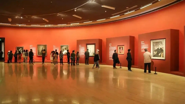 数字多媒体在美术馆展厅中的效果展示